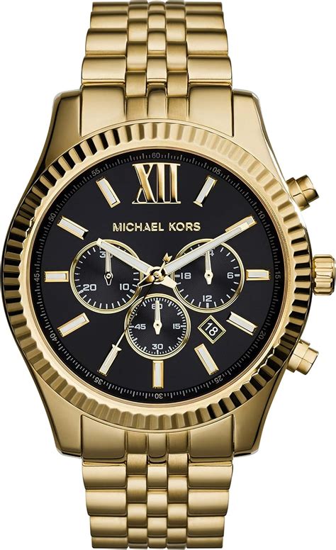 does michael kors store size watches|mk mike watch.